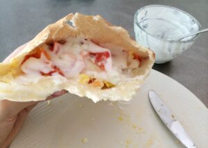 Mediterranean Breakfast Pita