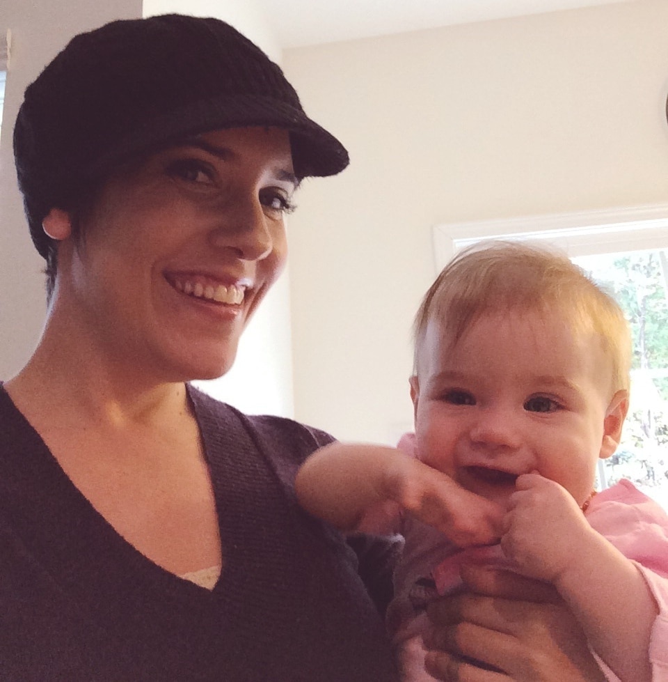 growing out a pixie cut wearing a hat