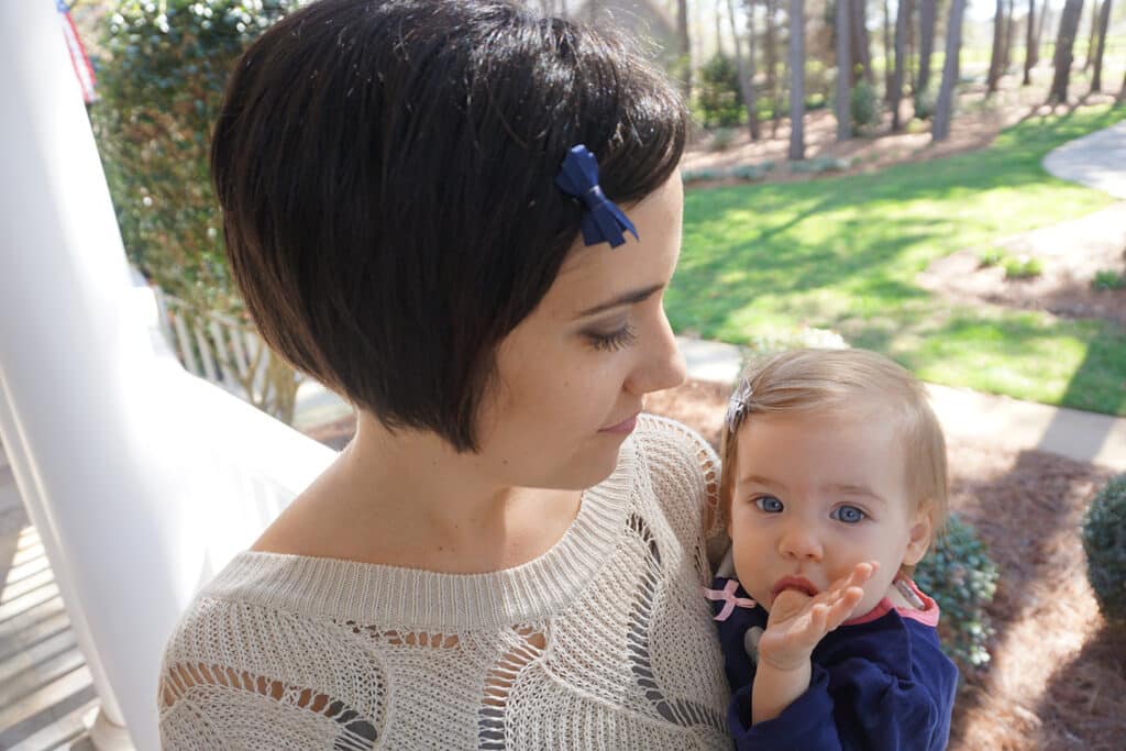 Indie Luke's first birthday