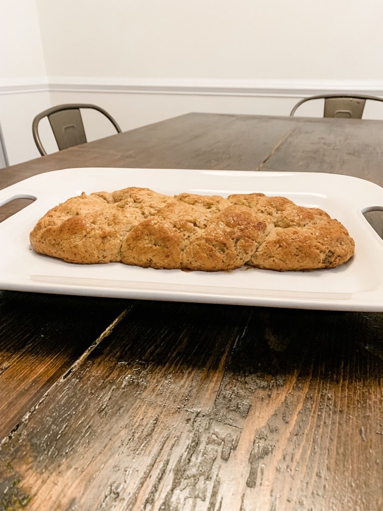 photo of the finished product from this gluten free challah recipe