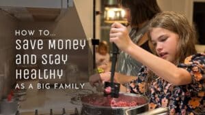 save money stay healthy graphic