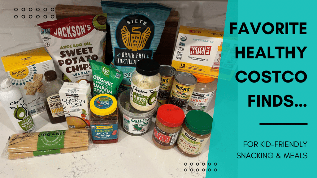 healthy costco finds blog graphic