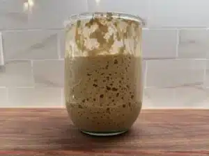 sourdough starter with fresh milled flour 3
