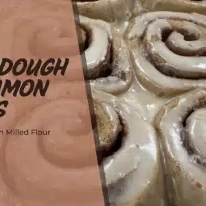 orange glazed sourdough cinnamon rolls blog header